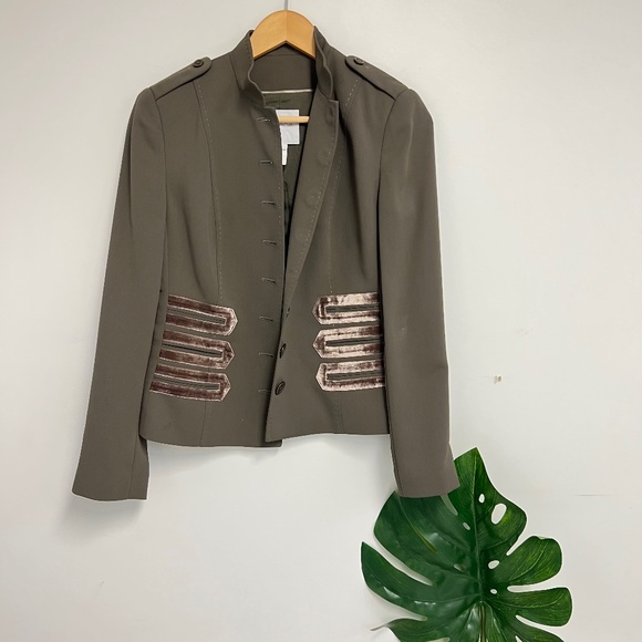Votre Nom Jackets & Blazers - Votre Nom green blazer size 4
